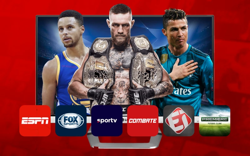 Conteúdo esportivo da V Prime Pro