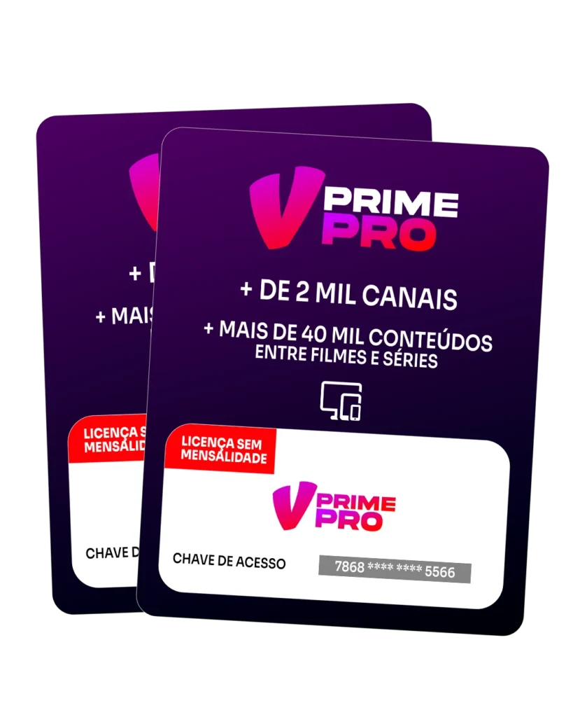 Plano anual V Prime Pro para 2 telas