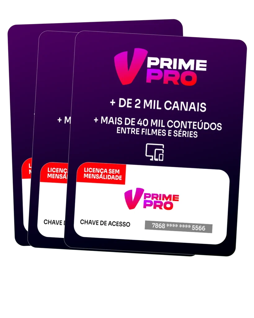 Plano anual V Prime Pro para 3 telas